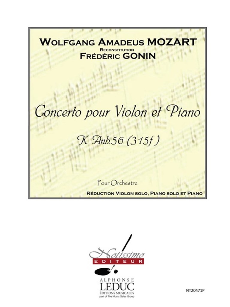 Concerto Pour Violon Piano Et